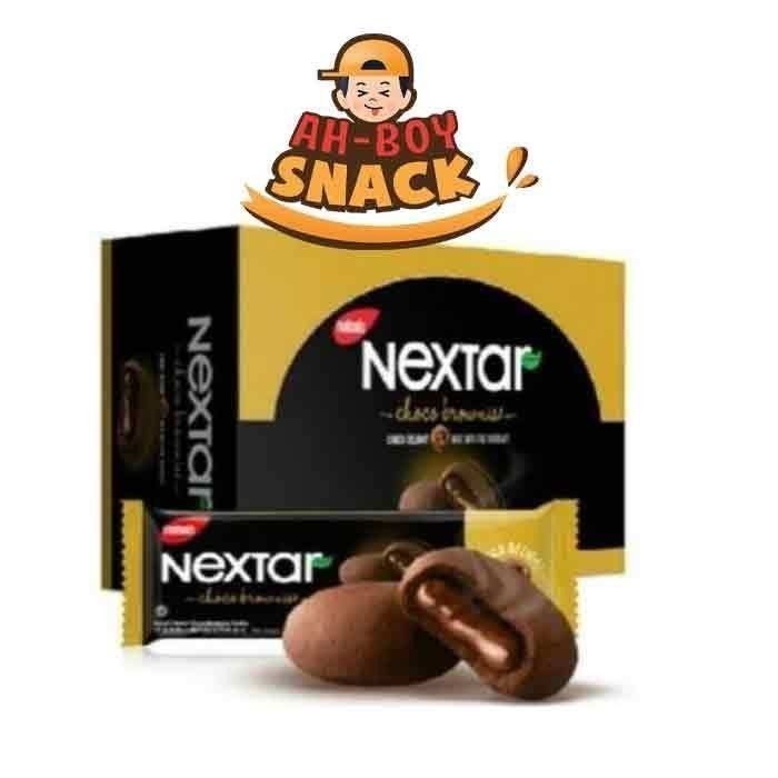 

NEXTAR BROWNIES BOX ( ISI 11 BUNGKUS X 34 GRAM ) - BROWNIES COKLAT NEXTAR PER BOX