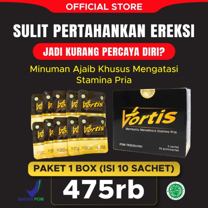 

✨NEW✨ -Vortis dr. Yusuf Bachmid Gratis Konsultasi & Ebook 10 Sachet
