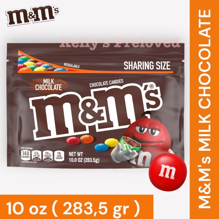 

M&M'S SHARING SIZE MILK CHOCOLATE CANDIES 10.7 oz | 303 gr MNM M&M USA - SHARING SIZE LAS
