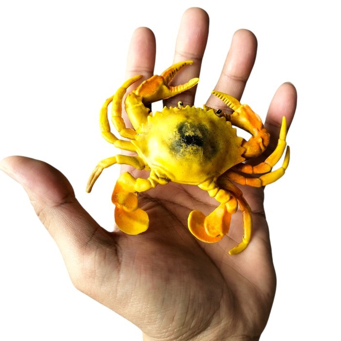 Crab Figure Animal Miniatur Mainan Hewan Binatang Laut Kepiting