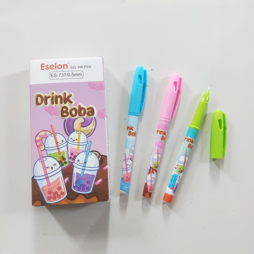 

Pulpen Gel Drink Boba 737 1 Pack Eselon