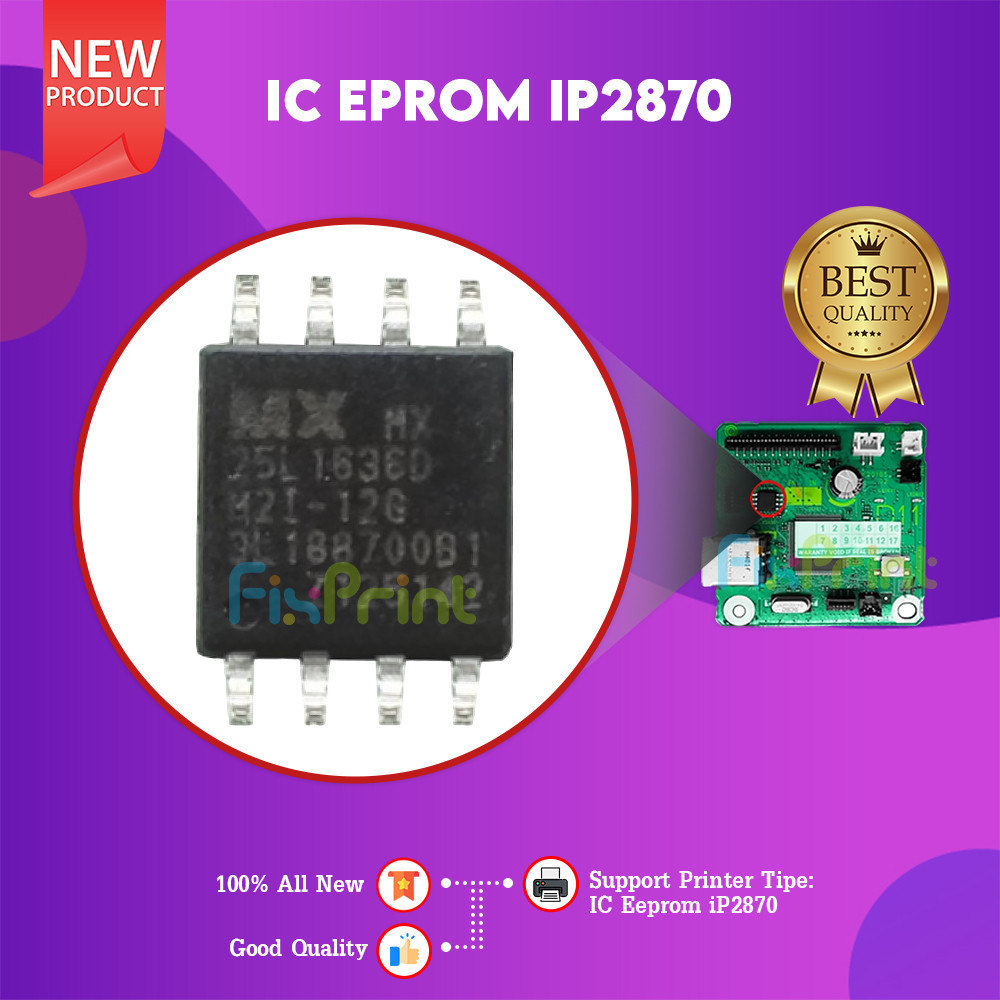 FixPrint IC Eeprom IP-2870, IC Eprom Ip2870 IC Counter 2870