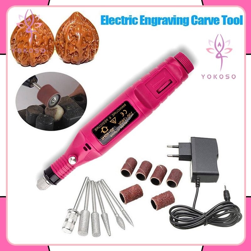 Banyak dicari Bor Mini / Bor Mini Listrik / Drill Nail Art / Bor Kecil / Nail Drill / Alat Porting /