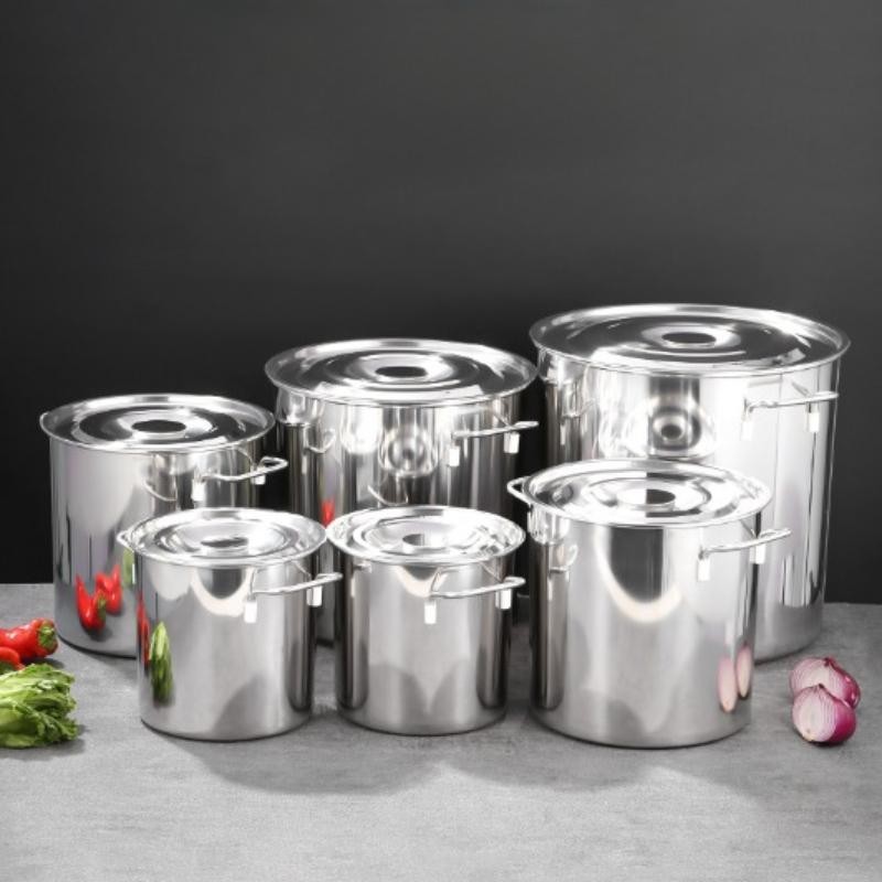 HOOPE 34L-Panci Bakso Stainless Steel SUS304 Dandang Jumbo Kitchenware Kitchenware