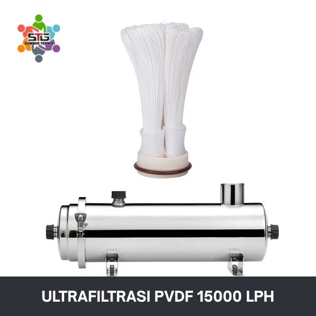 Ultrafiltrasi UF PDVF 15000 Lph UF PDVF 15000 Lph Ultrafiltrasi Air