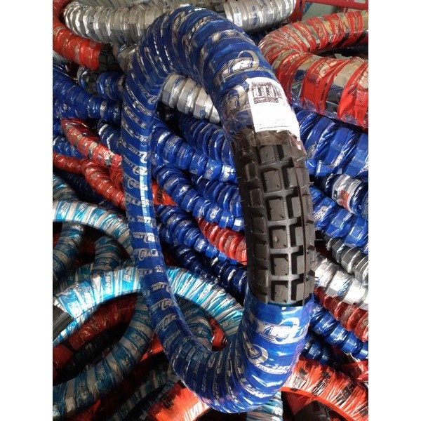 **BAN TERMURAH** BAN BARU DEPAN SEMI TRIL MOTIF TAHU MOTOR BEBEK RING 17.250.