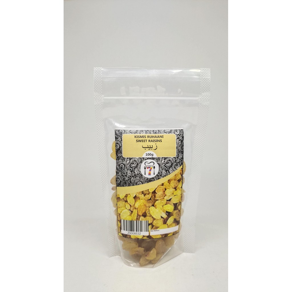 

KISMIS MANIS RUHAANI 100GR