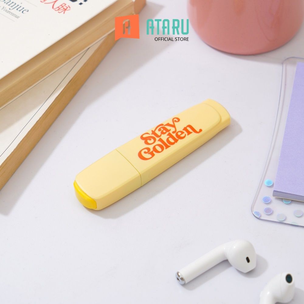 

Ataru Spidol Highlighter - Kuning Spidol Stabilo Warna Warni Alat Tulis Penanda Text Marker