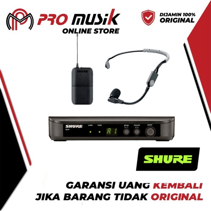 Microphone Shure BLX14 Sm35 Mic Headset