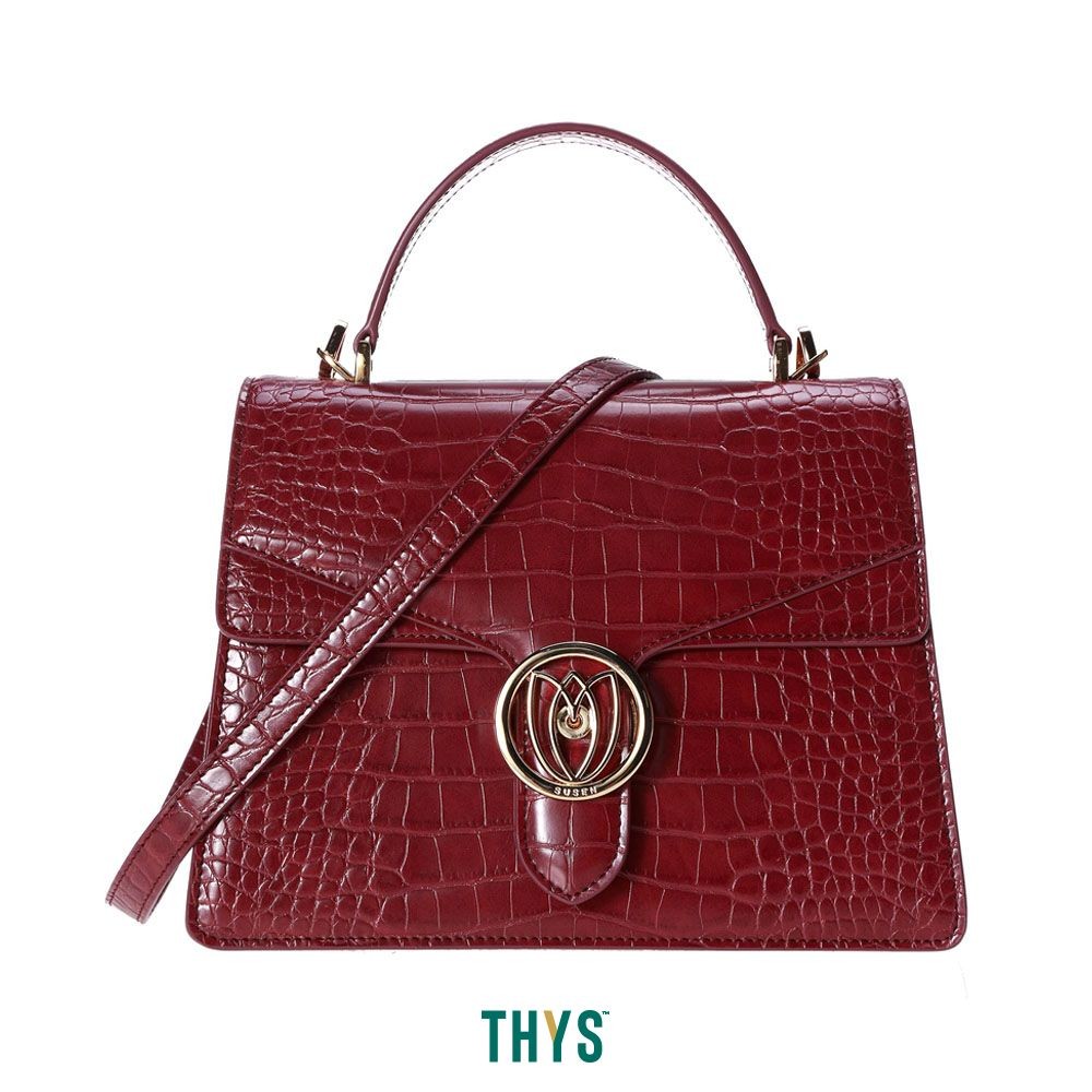 Susen Croco Tas Tangan 2032 - Merah