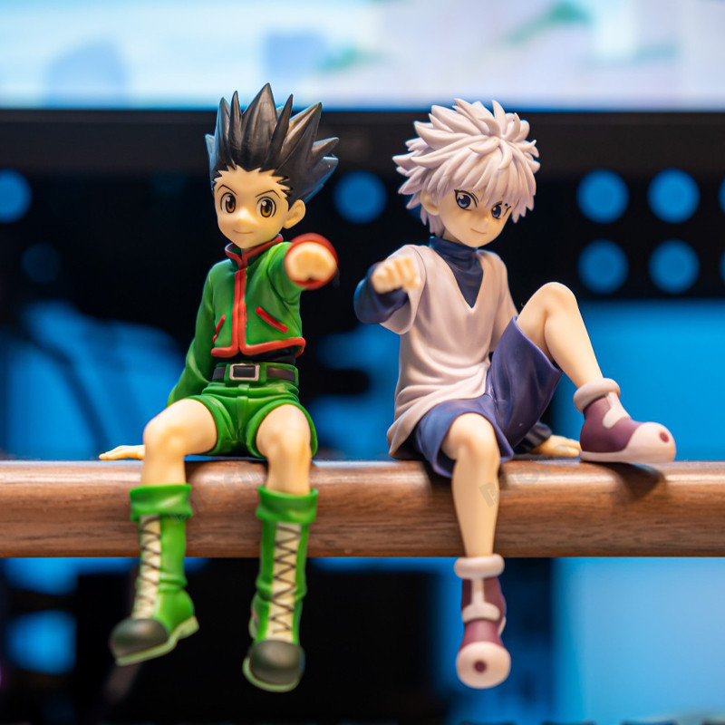 13cm Hunter x Hunter Gon Freecss Anime Figure Alluka Zoldyck Action Figure Chrollo Lucilfer/Kurapika