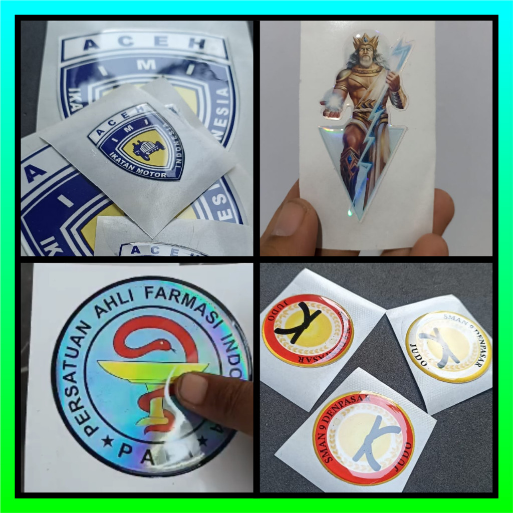 

STICKER TIMBUL RESIN BENING LENTUR CUSTOM SATUAN UKURAN FIX - PSC