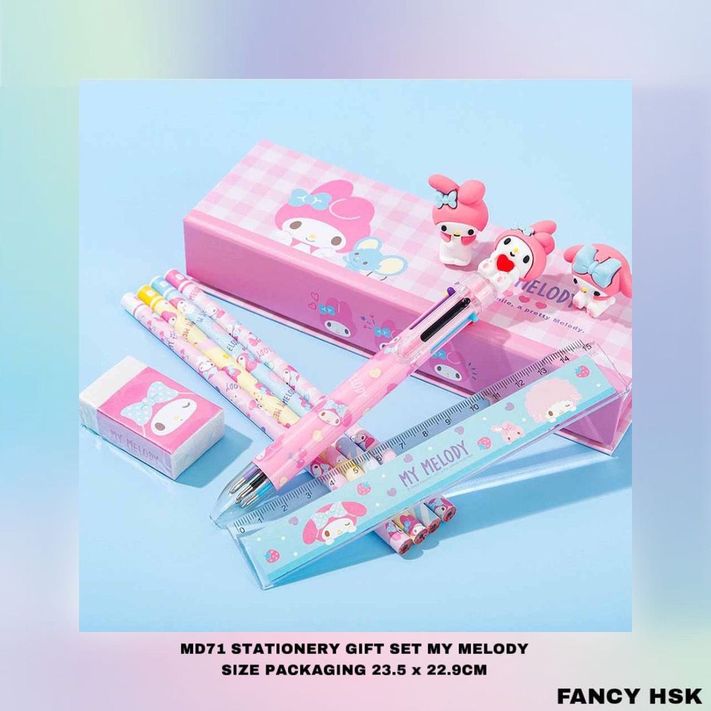 

KOREA STATIONERY GIFT SET MY MELODY MD71