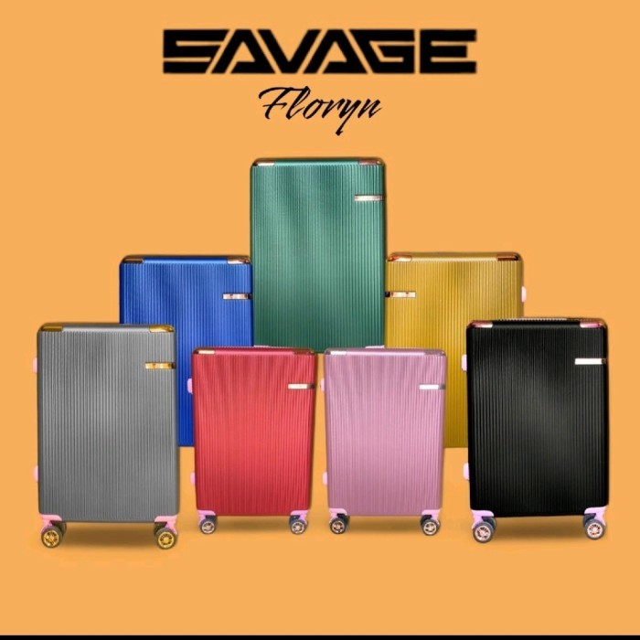Koper 20 Inch, 24 Inch Kabin Bagasi Pesawat - Original - Savage Floryn