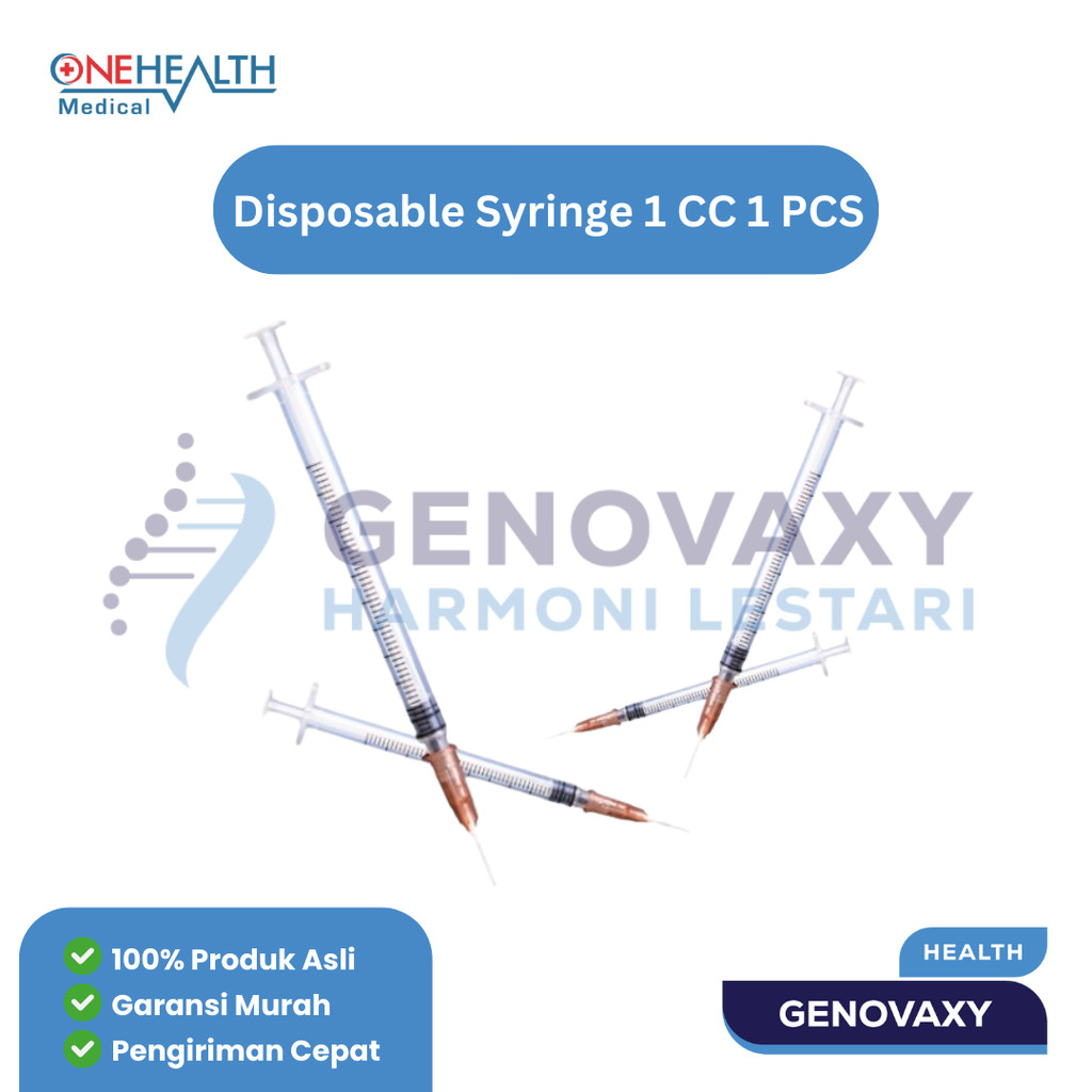 Onehealth Disposable syringe spuit 1cc