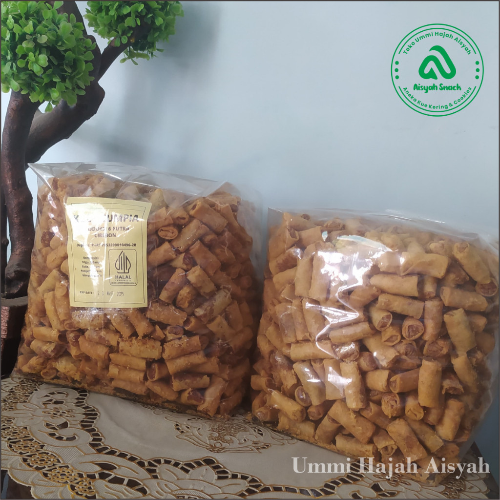 

SUMPIA UDANG PREMIUM GURIH ENAK 1KG ASLI CIREBON