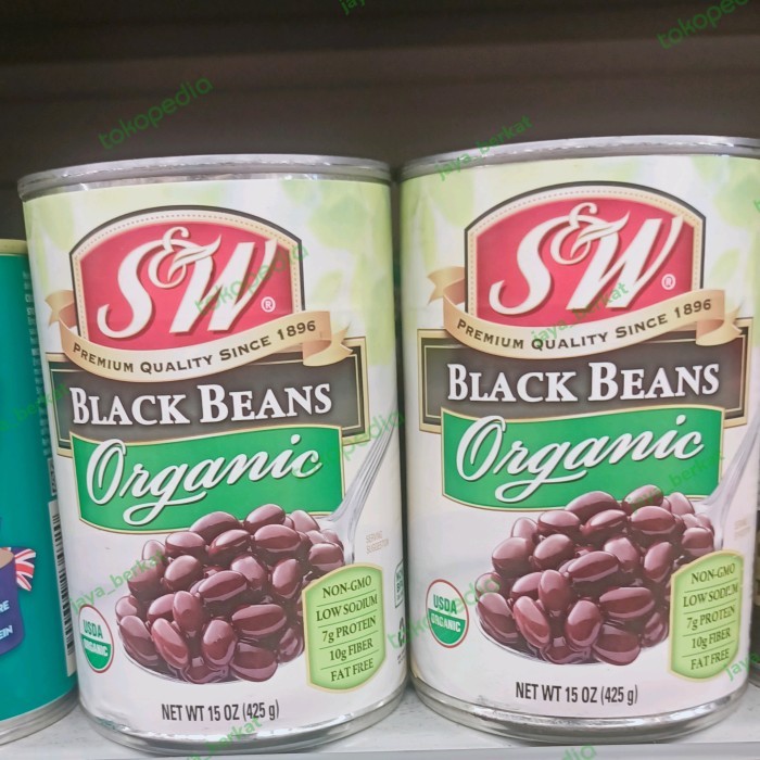 

sw black beans organic 425gr