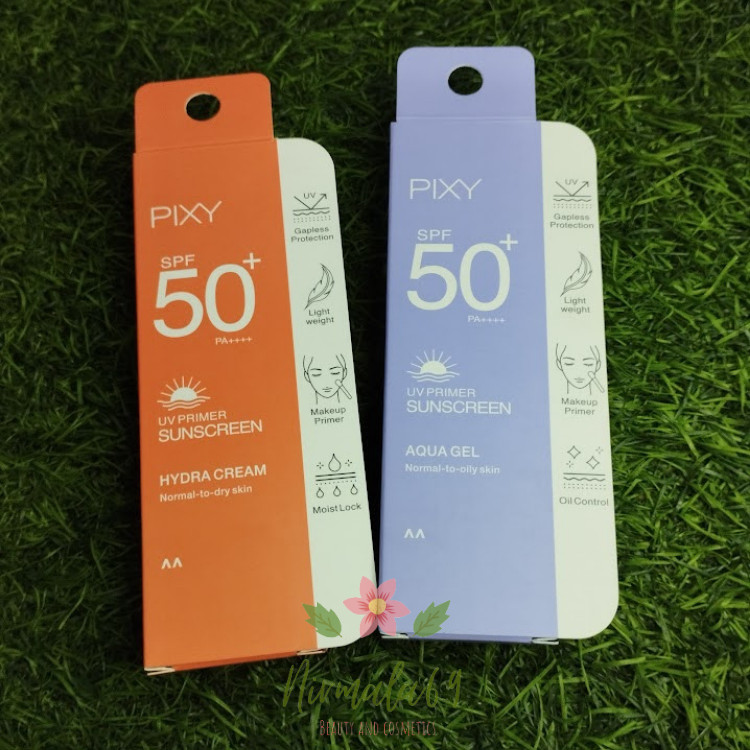 Pixy Uv Primer Sunscreen Hydracream Spf50 PA+++ 30gr/Sunscreen Aqua Gel/tabir surya/losion pelindung