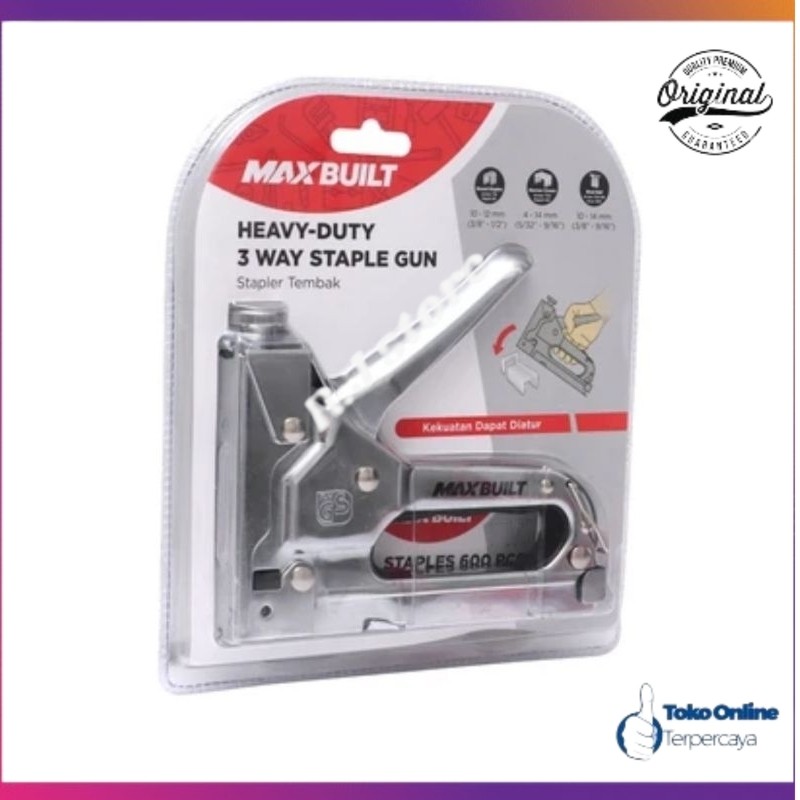 

Maxbuilt Stapler Tembak 4-14 Mm 3 In 1/stepgun/stepler tembak
