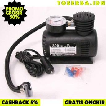 Pompa Ban Mobil otomatis Air Compressor Mini