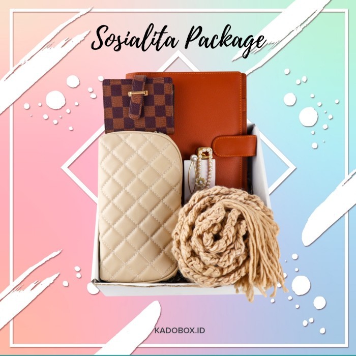 

[New Arrival] Kado Kadobox For Her Sosialita - Parsel Hampers Istri Gift Tunangan