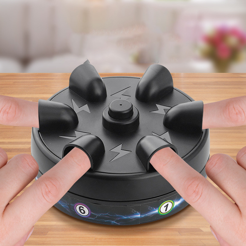 

New Six Finger Lie Detector,Finger Shock Absorber Game Test, Stress Relieving Pranks Toys for Kids Adults Family Party Games