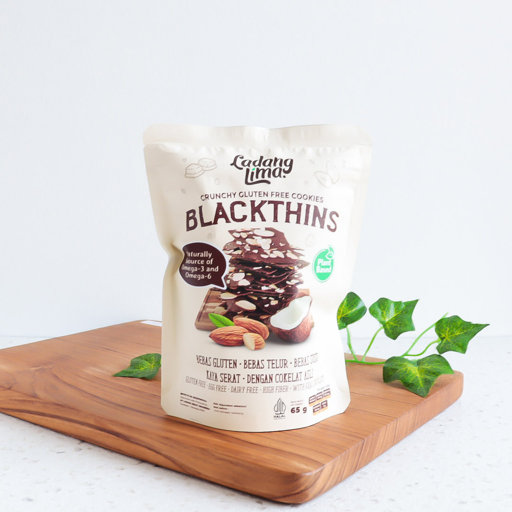 

65G BLACKTHINS CRISP DARK CHOCOLATE COOKIE KUKIS COKELAT - LADANG LIMA