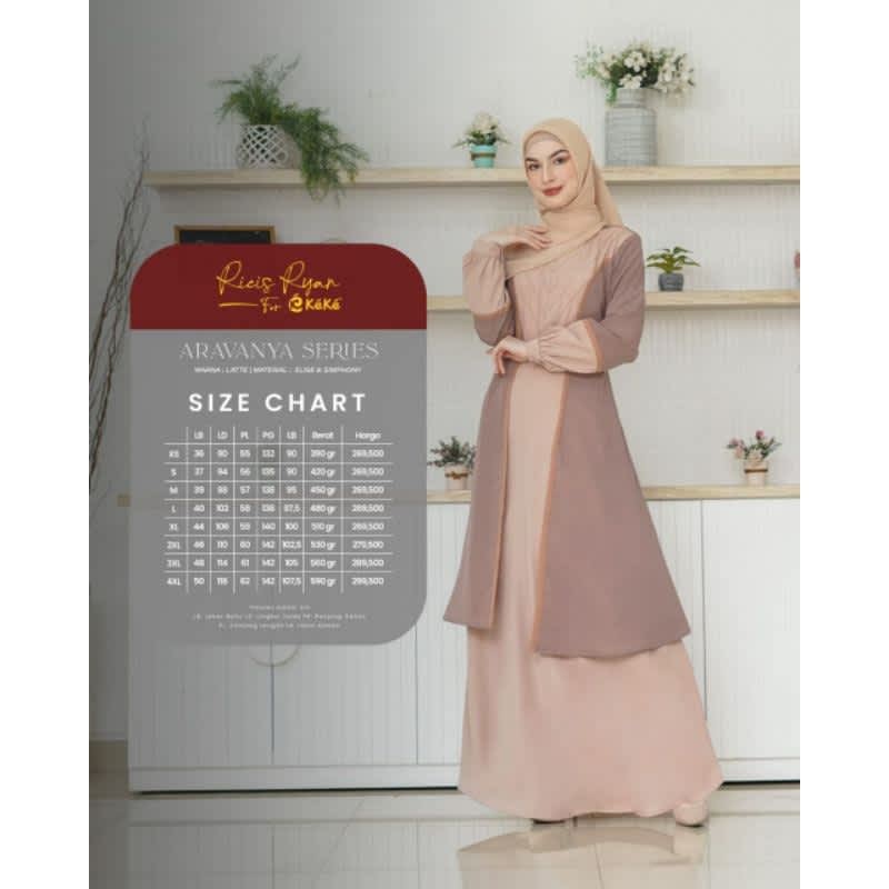 GAMIS KEKE GDK SR ARAVANYA LATTE