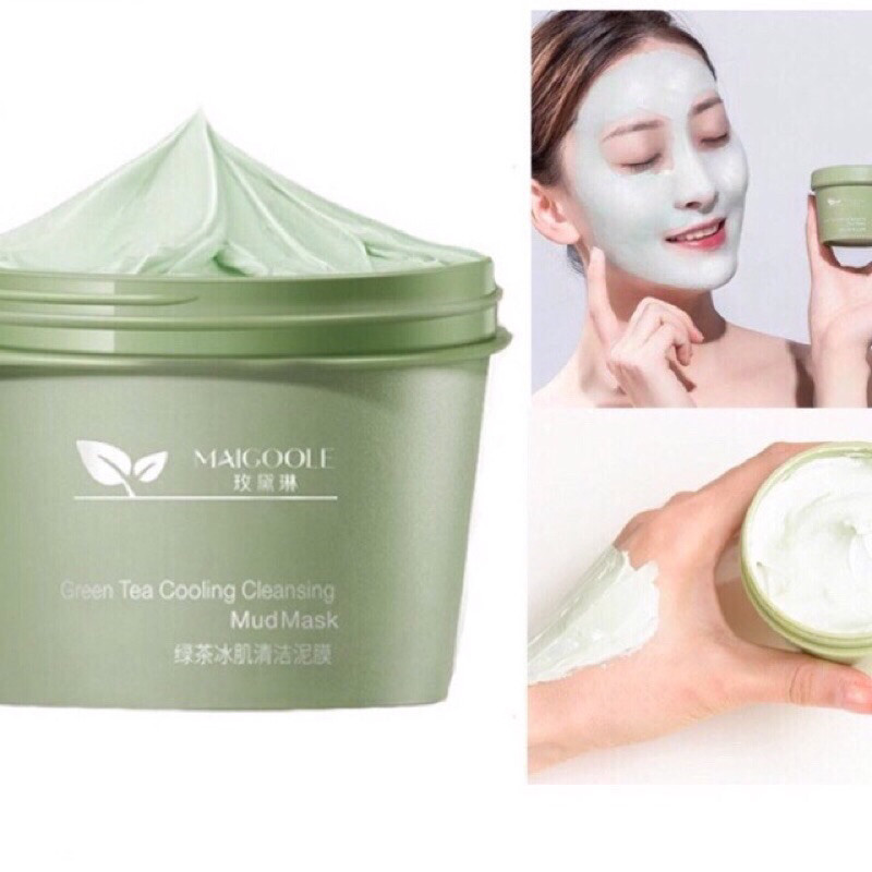 TWG, Green Tea Clay Mask Masker Wajah Pore Clean 100gr