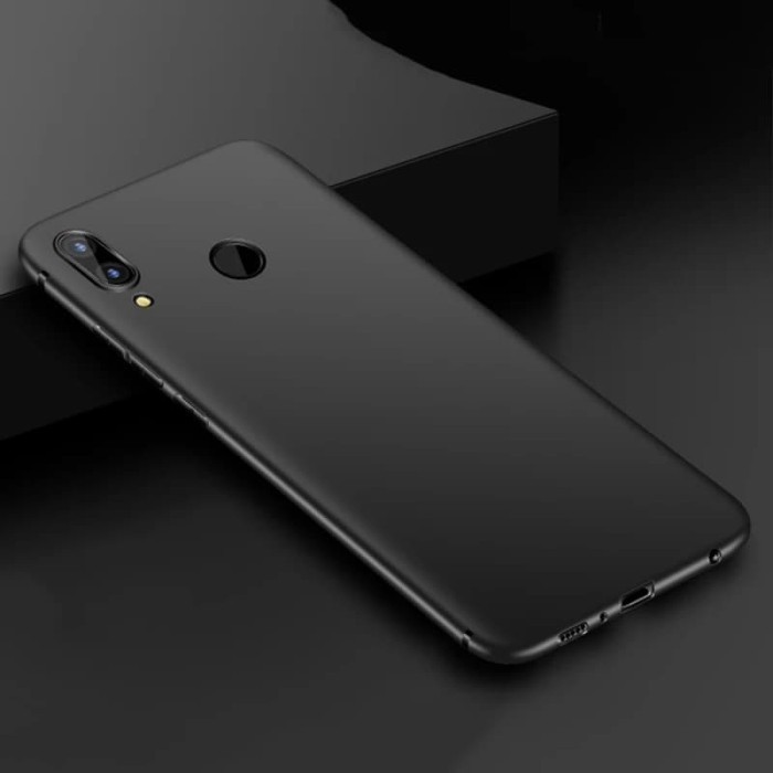 CASE XIAOMI MI PLAY SOFT CASE SLIM MATTE BLACK DOFF SOLID