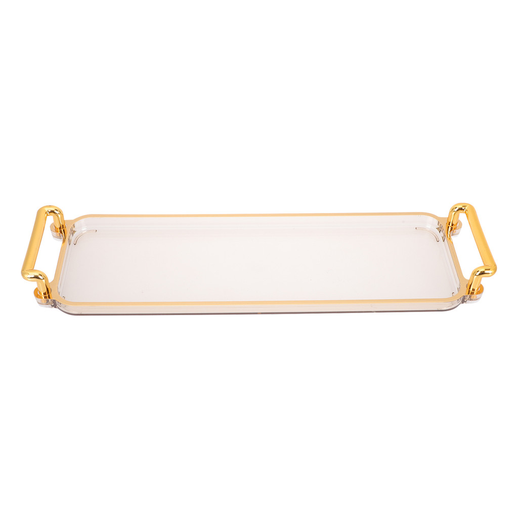 

Tray Accessory Platters for Serving Food Household Jewelry Gold Home Decorative Trays Multi-function Dessert Plate Supply