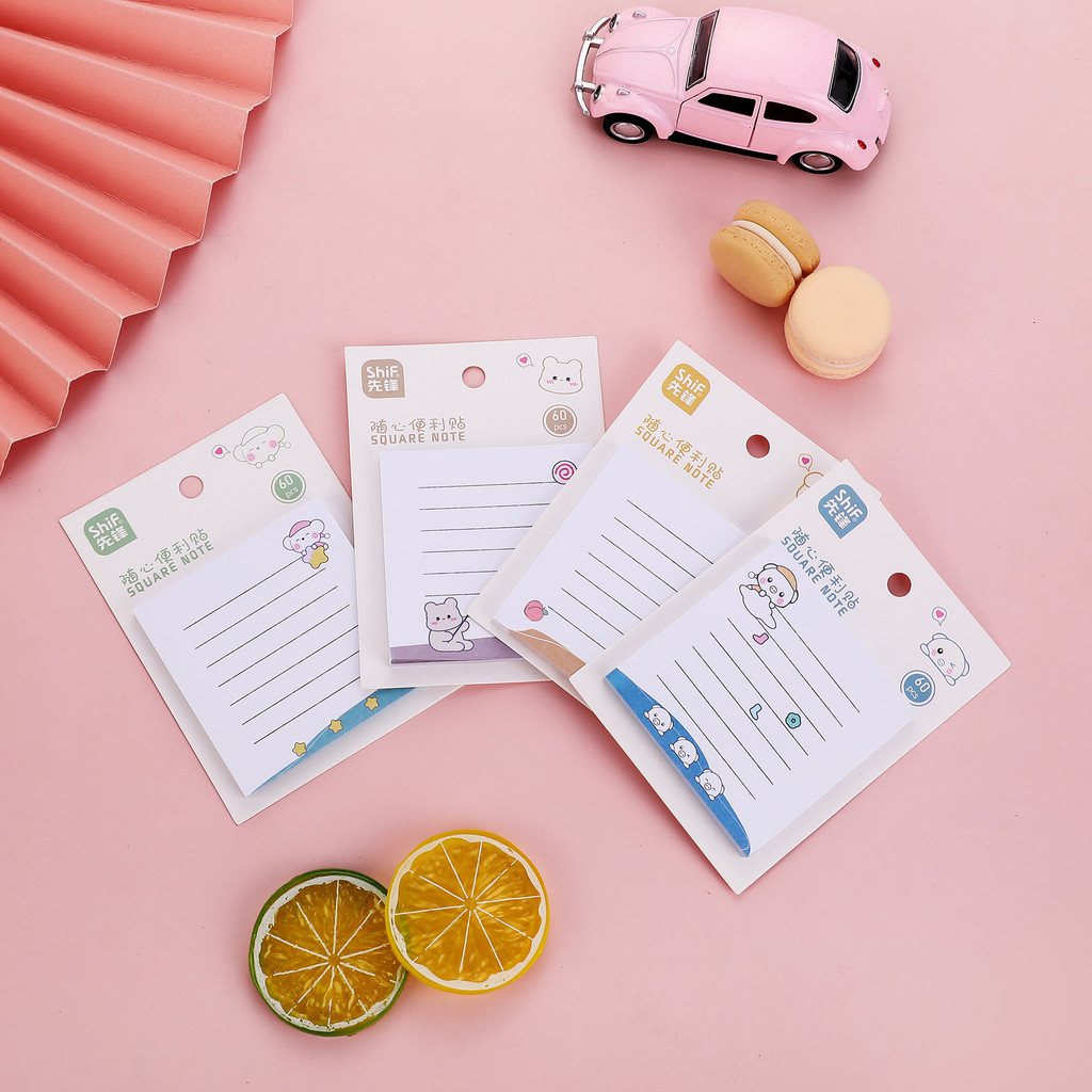 

VIRAL! MEMO PAD STICKY NOTES MOTIF KARTUN DAN ANIMASI LUCU AESTHETIC DAN INDAH ISI 50 LEMBAR