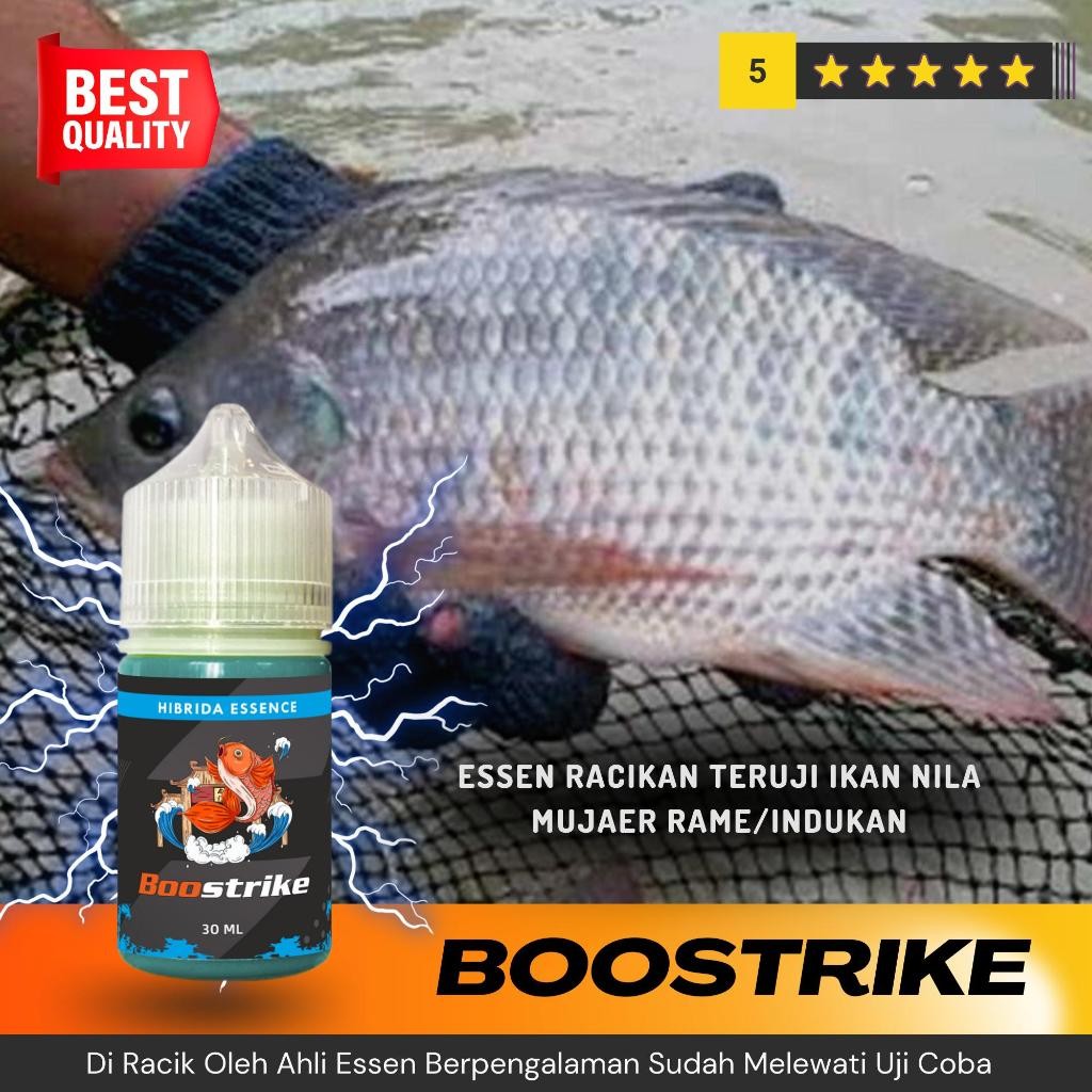 Essen Nila Babon/Induk | Essen Khusus Ikan Nila Liar | Umpan Ikan Nila Gacor  | Essen Boostrike Hibr