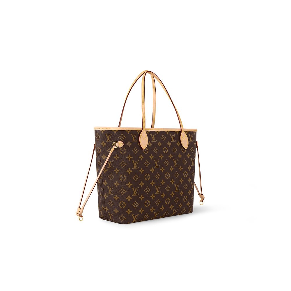 European direct mail LV/Louis Vuitton NEVERFULL ladies' old flower canvas handbag shoulder tote bag 