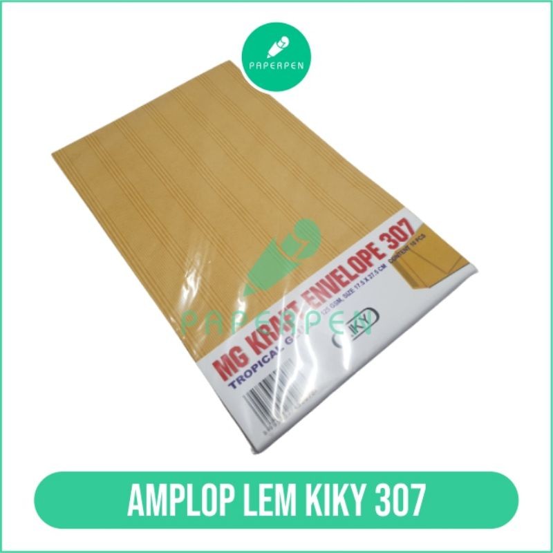 

(PRO_ATK) AMPLOP COKLAT KIKY 307/AMPLOP KERTAS COKLAT