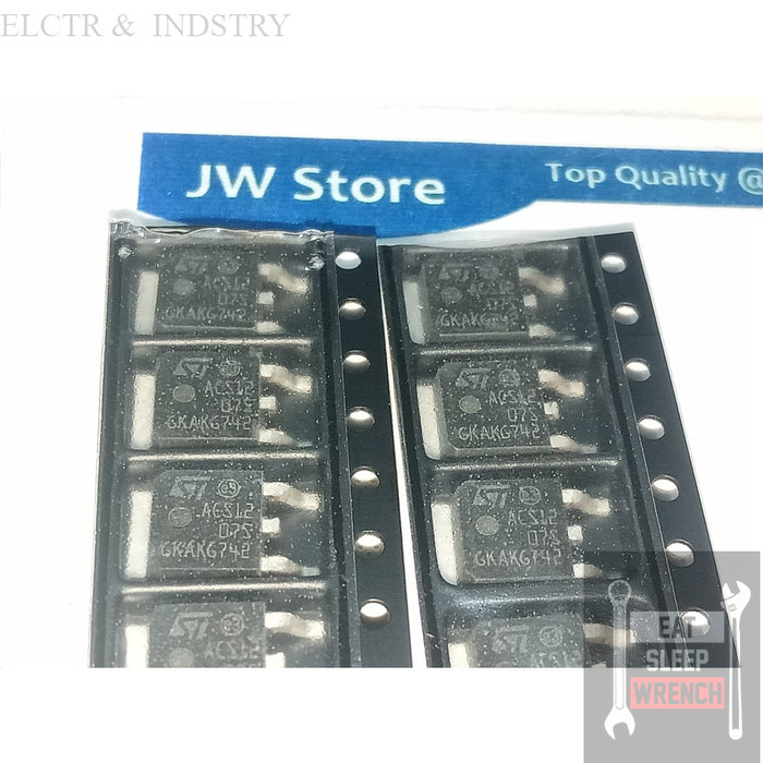 sparepart elektronik ACS1207S ACS1207 TO-252 IC dan Transistor mosfet