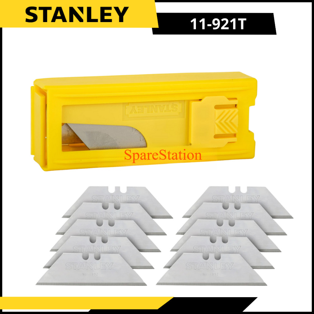 

Isi Cutter STANLEY 11-921T Classic 1992 Utility Blades 10 Pcs