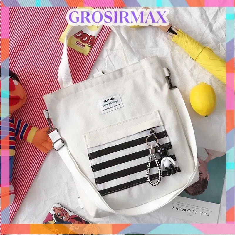 COD MAKASSAR  Totebag Chio Tas Wanita Tote Bag  Tas Selempang  Tas Tote Shoulder Bag kpop murah moti