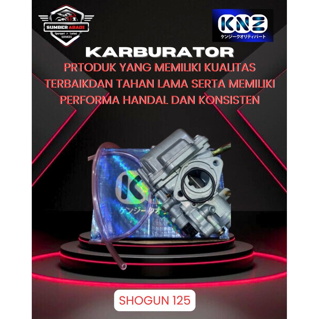KNZ Karburator Shogun 125