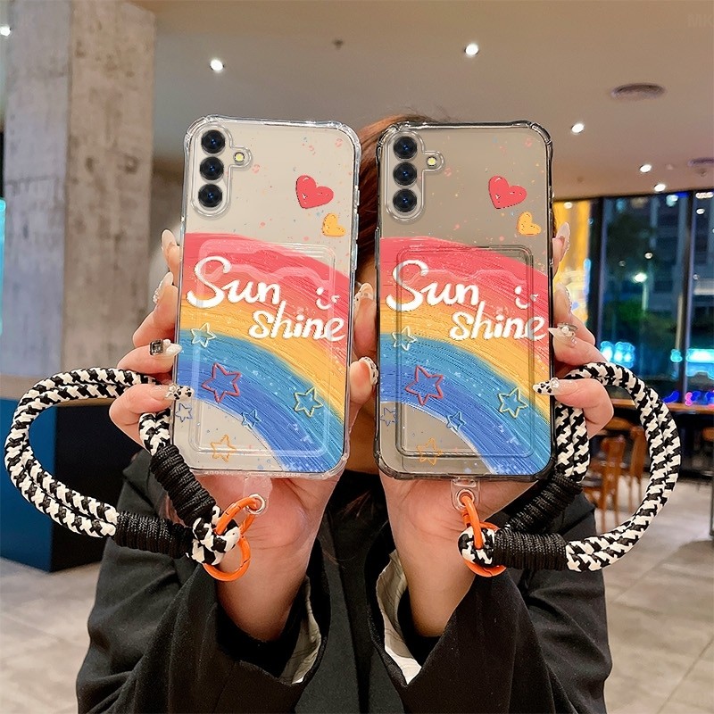 ForsamsungA36 phone case F/Samsung/03/55 hanging rope soft rubber 06 couple 56 all inclusive 02 cove