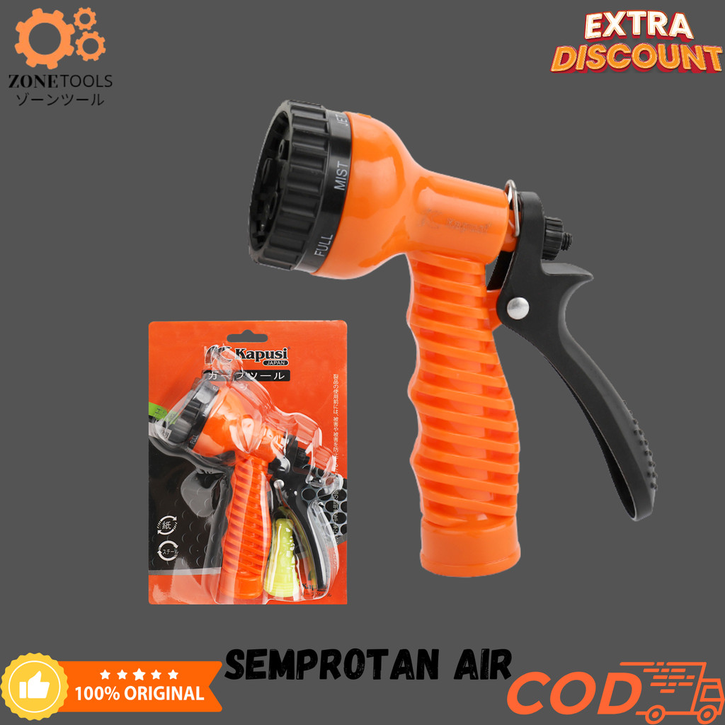 Kapusi Semprotan Air 6POSISI/Semprotan Cuci Motor/Semprotan Tanaman/Semprotan/Semprotan Rumput/Cuci 