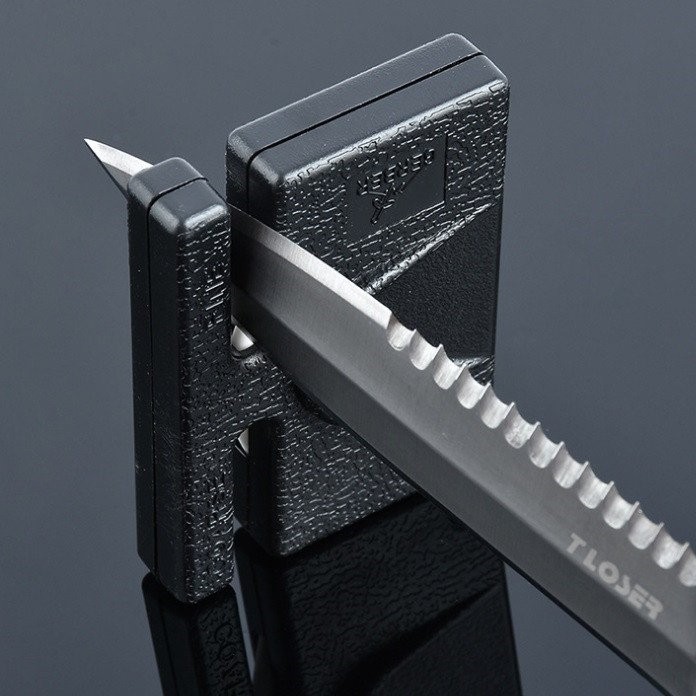 

Pengasah Pisau Mini Portable Pocket Knife Sharpener
