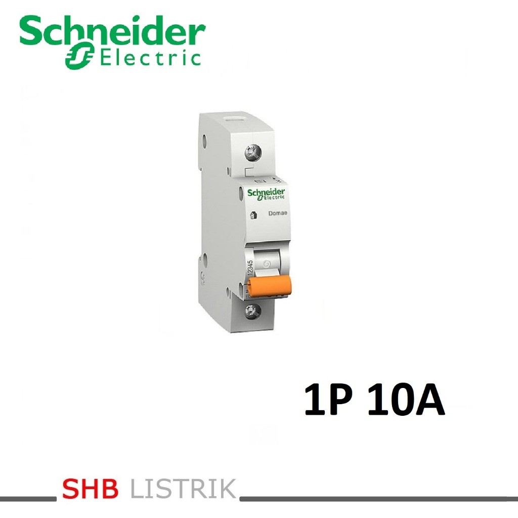 MCB SCHNEIDER 10A 1 Phase / MCB 10 Ampere