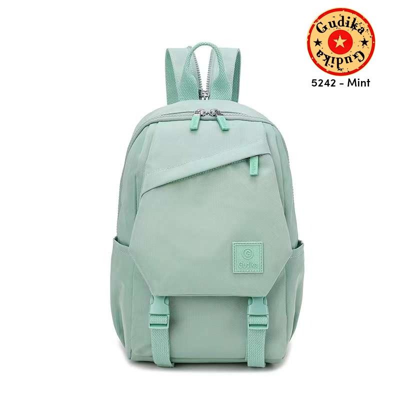 GUDIKA Bags Bee 5242 - Ransel Wanita Mini - Tas 2 Fungsi Bisa Selempang & Ransel - Bahan Anti Air