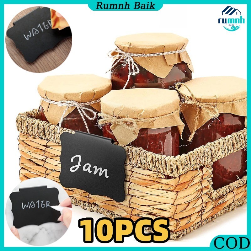 

20PCS Papan Kapur Menu Cafe / Label Produk / Price Card / Mini Chalkboard / Price Tag