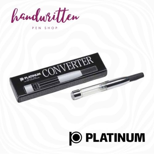 

[Promo]New Arrival PLATINUM Fountain Pen Converter - Silver