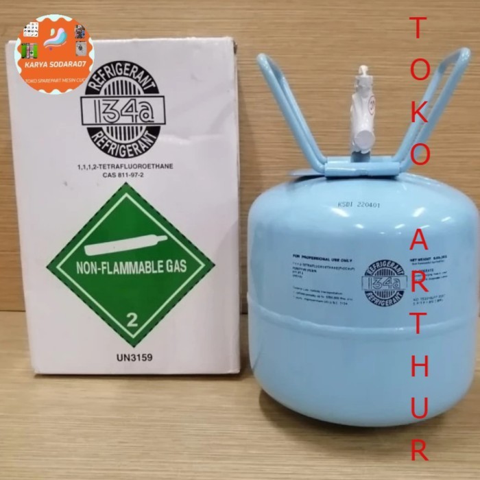 TOOL AND SPAREPART FREON REFRIGERANT R134A 3 KG ( R 134A - R134 A - R 134 A ) 3KG