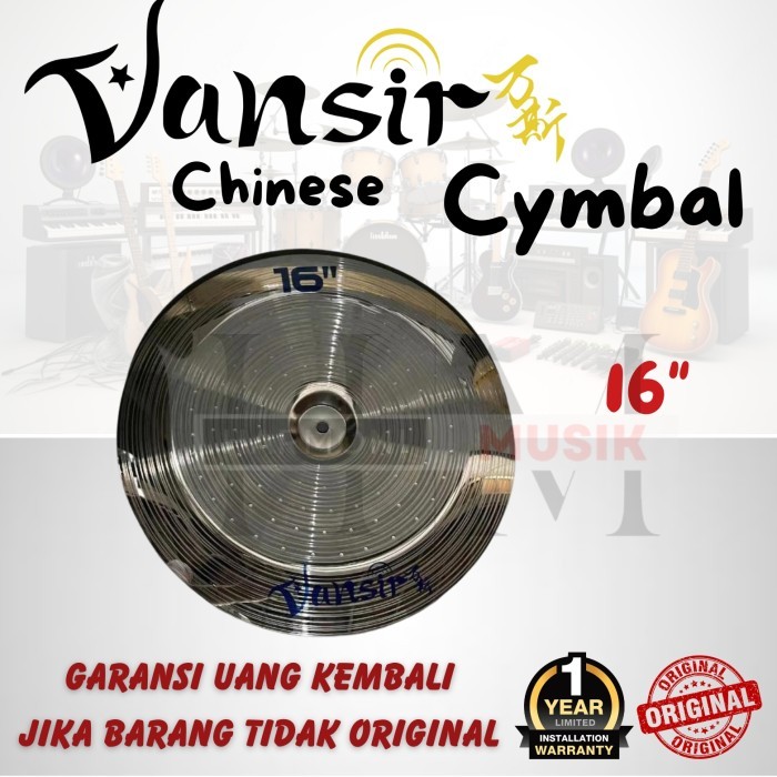 Chinese Cymbal Vansir Cymbal Chinese 16  Cymbal China Simbal Cina Vansir - 16