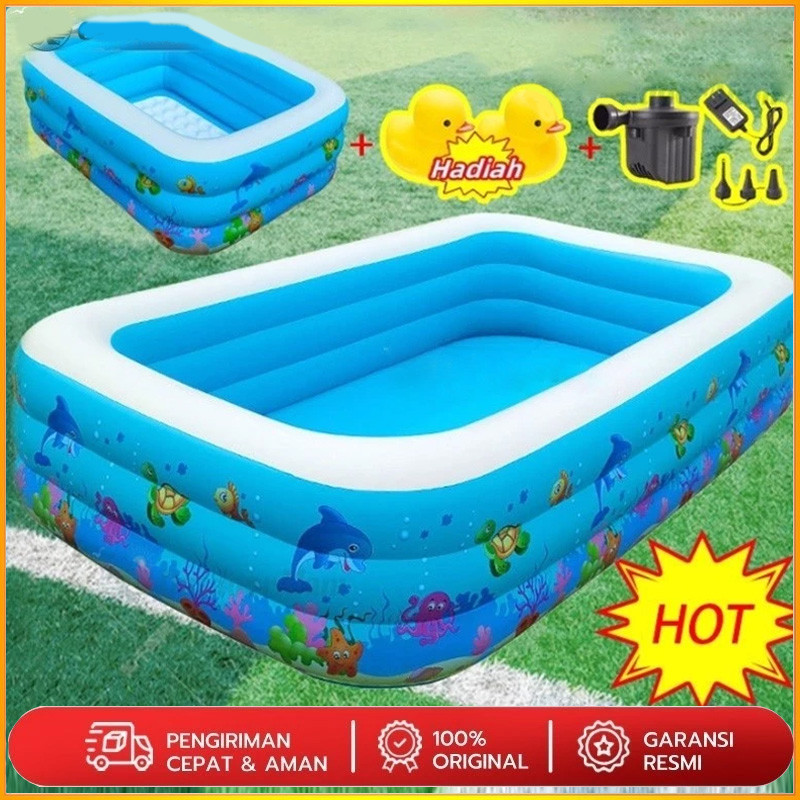 kolam renang anak jumbo/kolam renang mainan/kolam renang anak jumbo 3 meter/mainan kolam renang anak