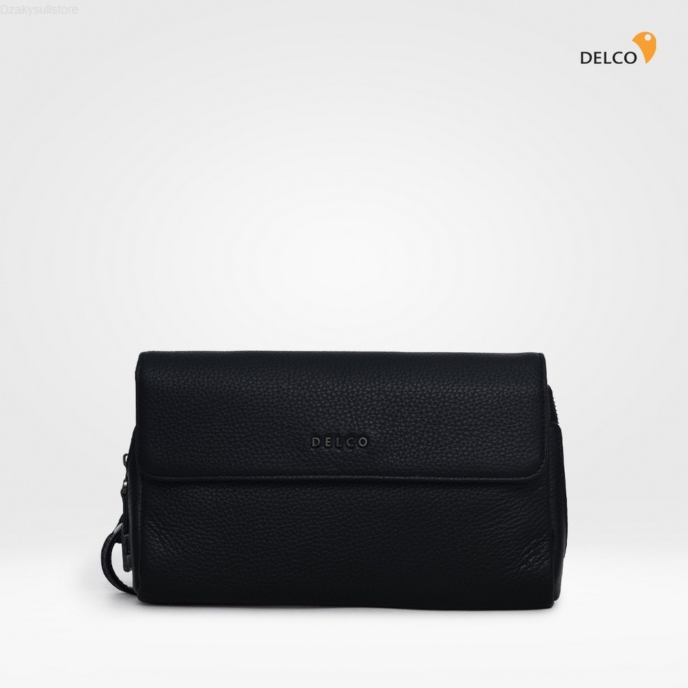 Tas Pria Delco by Elizabeth Genuine Leather Clutch 0720-0383